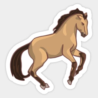 Wild Stallion Sticker